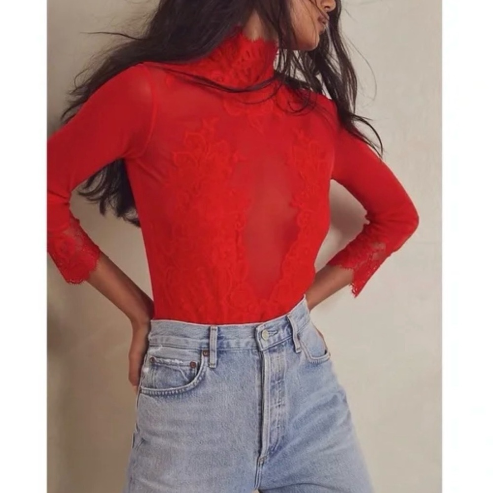 HAH x Free People Take HAH Bow Bodysuit - Picture 7 of 7